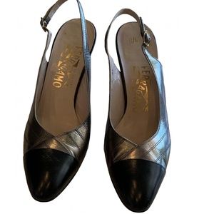 Ferragamo Dressy Slingbacks Size 8